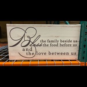 Brand New Blessed Family sign